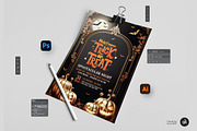 Halloween Trick or trick Flyer, a Flyer Template by Aam360 (Thumbnail 3 of 3)