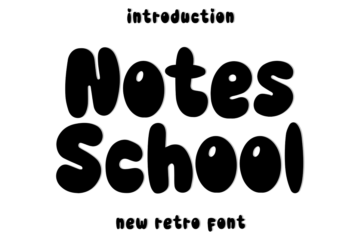 Notes School, a Script Font by InermediaSTUDIO (Photo 1 of 8)