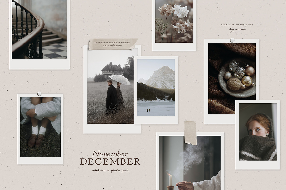 November-December 130 Rustic Pics, a Beauty & Fashion Photo by Muse Mockups (Photo 5 of 17)