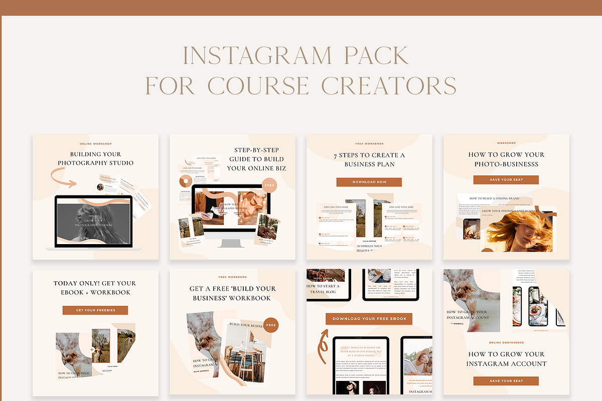 Facebook Kit for Course Creators, a Social Media Template by Ralony (Photo 11 of 11)