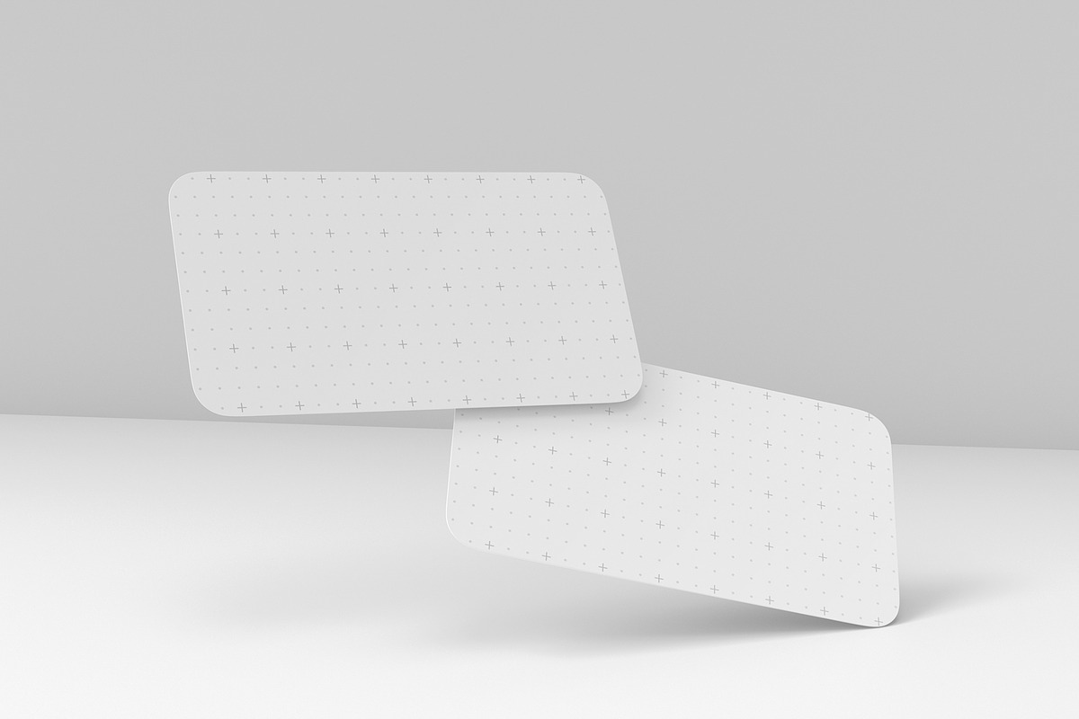 Floating Modern Business Card Mockup, an Advertising Mockup by graphypix (Photo 4 of 4)