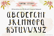The Green Friendly Alphabet, a Decorative Illustration by Lisa's Balcony (Thumbnail 3 of 9)