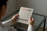 Hard Book Cover Mockups with Holding, a Mockup by Luuqas Design (Thumbnail 3 of 4)