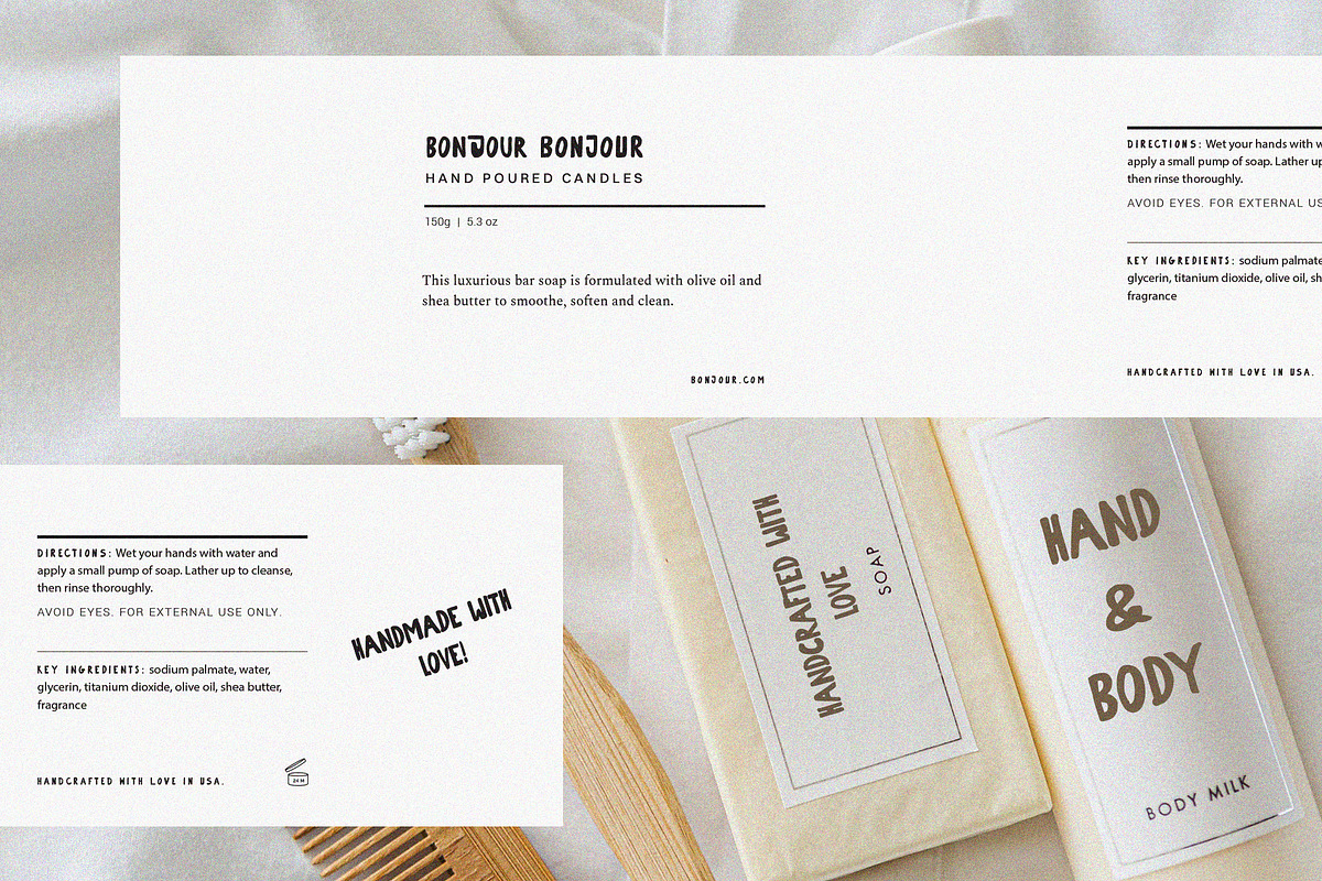 Handmade Retro Marker Font Duo, a Sans Serif Font by Laras Wonderland (Photo 8 of 14)