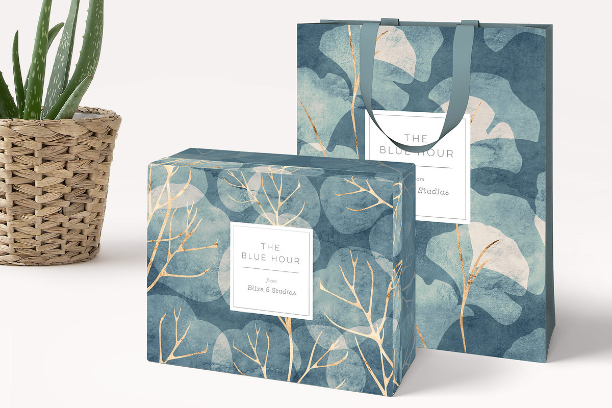 Natural Treasure Organic Backgrounds, a Pattern Graphic by Blixa 6 Studios (Photo 13 of 35)