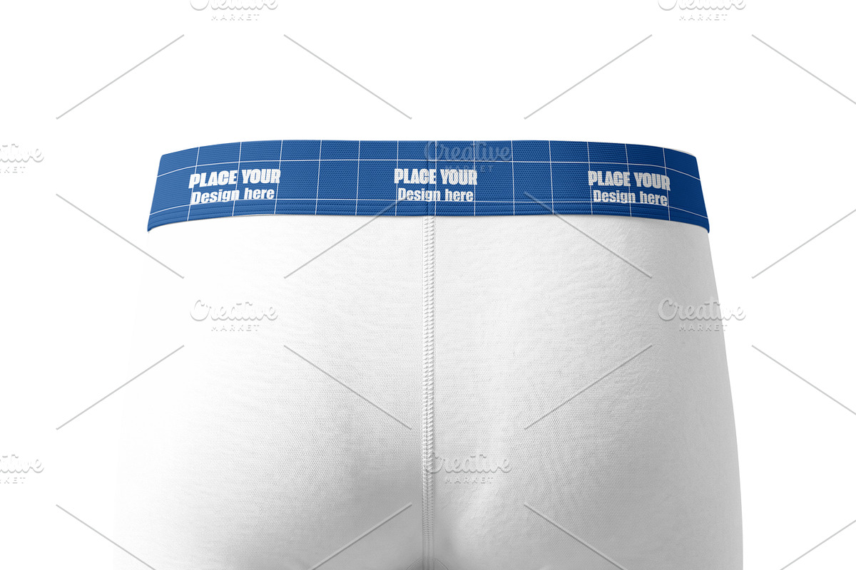 Men’s Boxer Brief Mockup PSD, a Bottom Mockup by Pixel Foundry (Photo 3 of 3)
