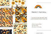 LOVE HAPPINESS. Hippie patterns, a Texture Illustration by Spark Studio Brushes (Thumbnail 2 of 10)