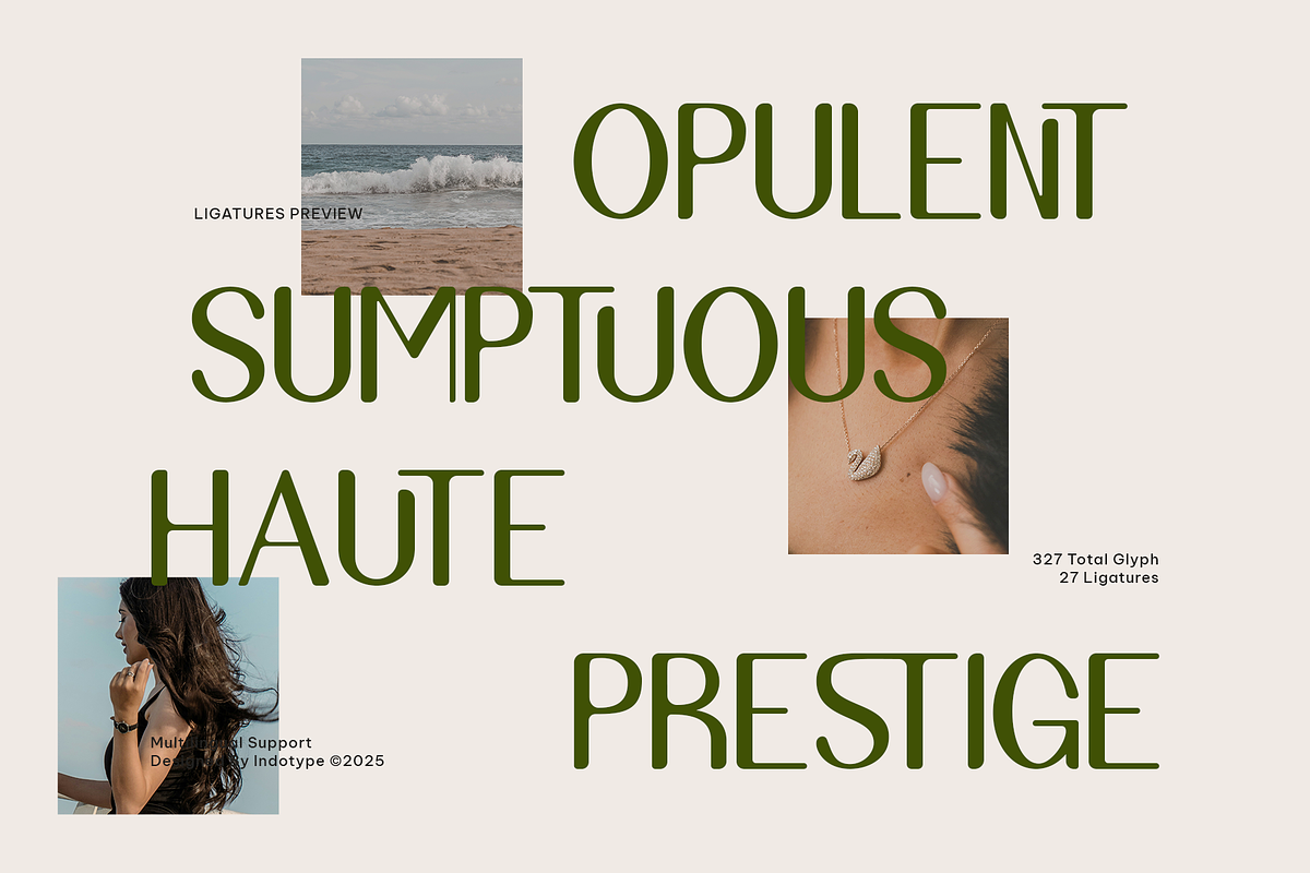 Auralithea - Luxury Sans Display, a Sans Serif Font by Indotype Foundry (Photo 5 of 10)