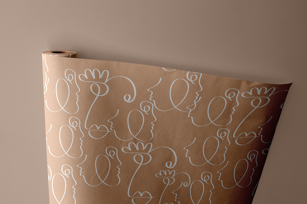 Wallpaper Mockup Set, a Mockup by bazarova (Photo 8 of 10)