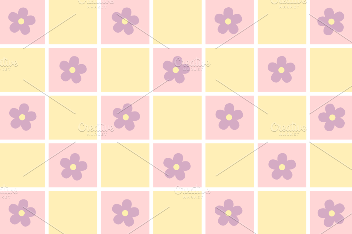 10 wallpaper flower pattern, a Pattern Graphic by byfloraison (Photo 4 of 5)