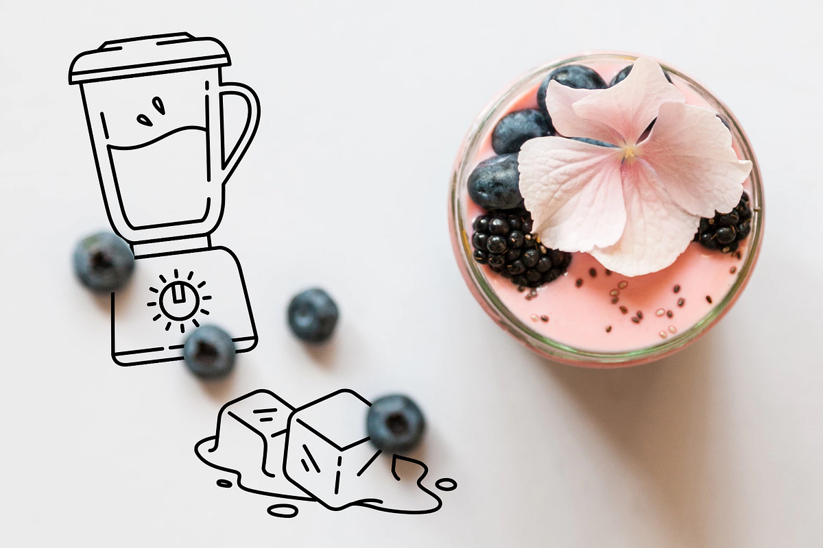 Drink and Food Icons Pack, an Outline Icon by Hatch Design Workshop (Photo 3 of 12)