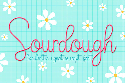 Sourdough Signature Script Font, a Script Font by The Creative Bix