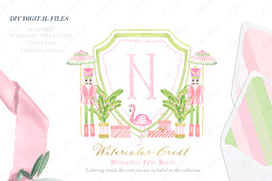 Nutcracker Christmas Crest