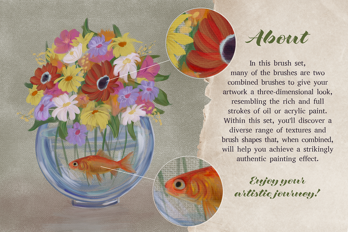 Ultimate procreate brush bundle, a Brush Add-On by Michal Design (Photo 24 of 32)