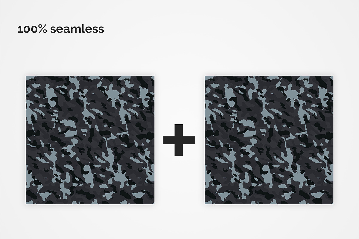 China Camouflage Seamless Patterns, a Pattern Graphic by 3Y_Design (Photo 3 of 6)