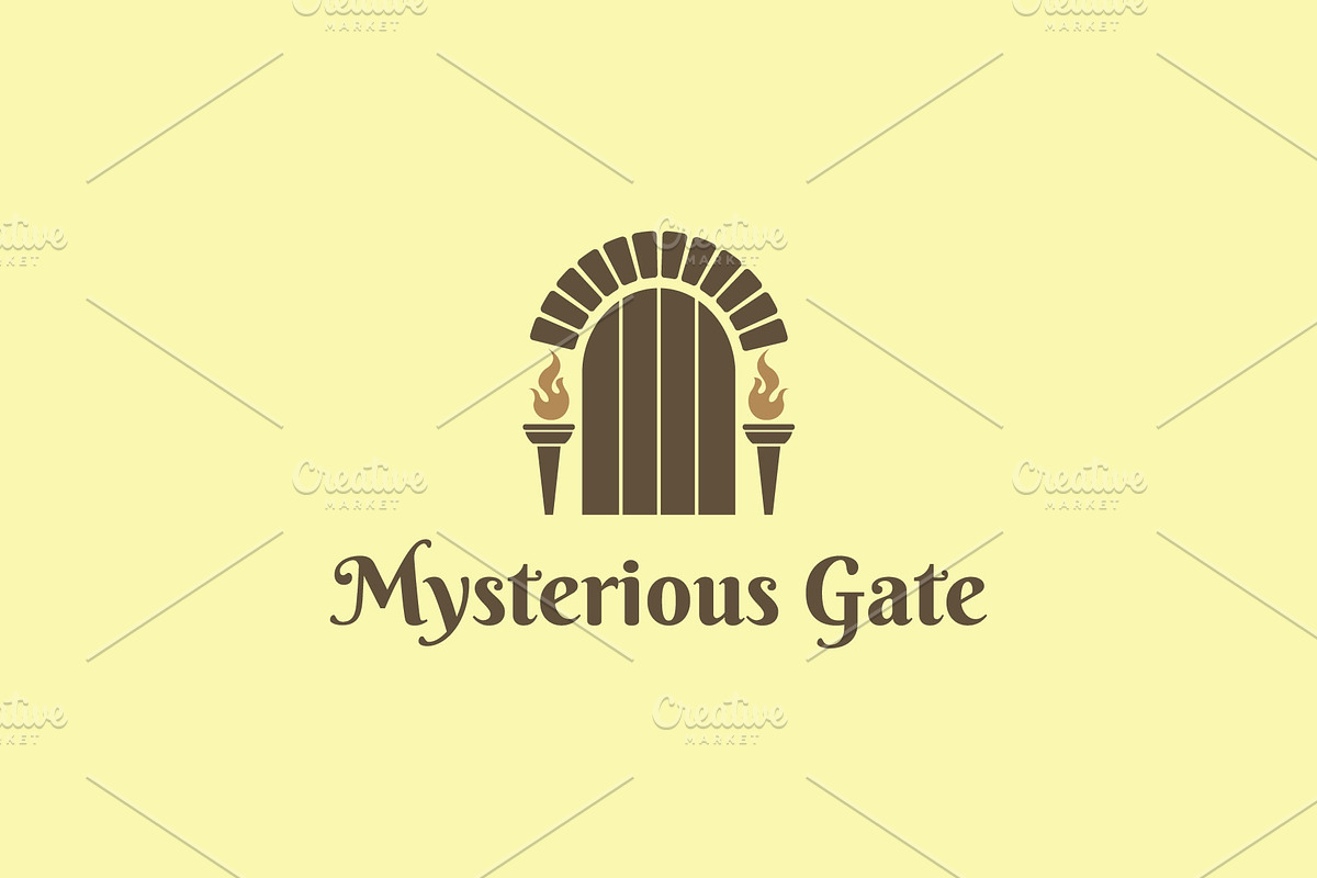 Mysterious Gate Logo, a Branding & Logo Template by ashenterprise (Photo 1 of 2)