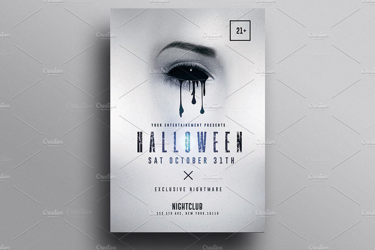 03 Halloween Bundle Minimalist Flyer, a Flyer Template by Rome B Creation (Photo 2 of 4)