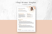 CANVA Resume Template / CV Set, a Resume Template by RWstudio (Thumbnail 3 of 8)