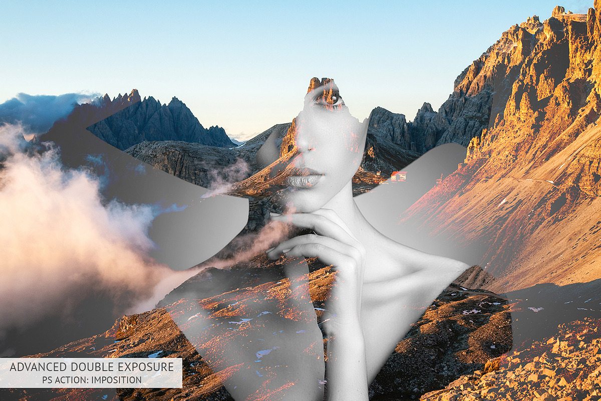 Advanced Double Exposure Ps Action, a Plug-in Add-On by FixThePhoto (Photo 27 of 34)