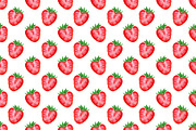 Strawberry seamless pattern texture, a Texture Graphic by Art By Silmairel (Thumbnail 2 of 2)