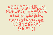 Frosted | Imperfect Handwritten Font, a Handwritten Font by Third Ginger Studio (Thumbnail 3 of 5)