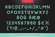 Onska - A Polygonal Display Font, a Font by nordicworker (Thumbnail 5 of 9)