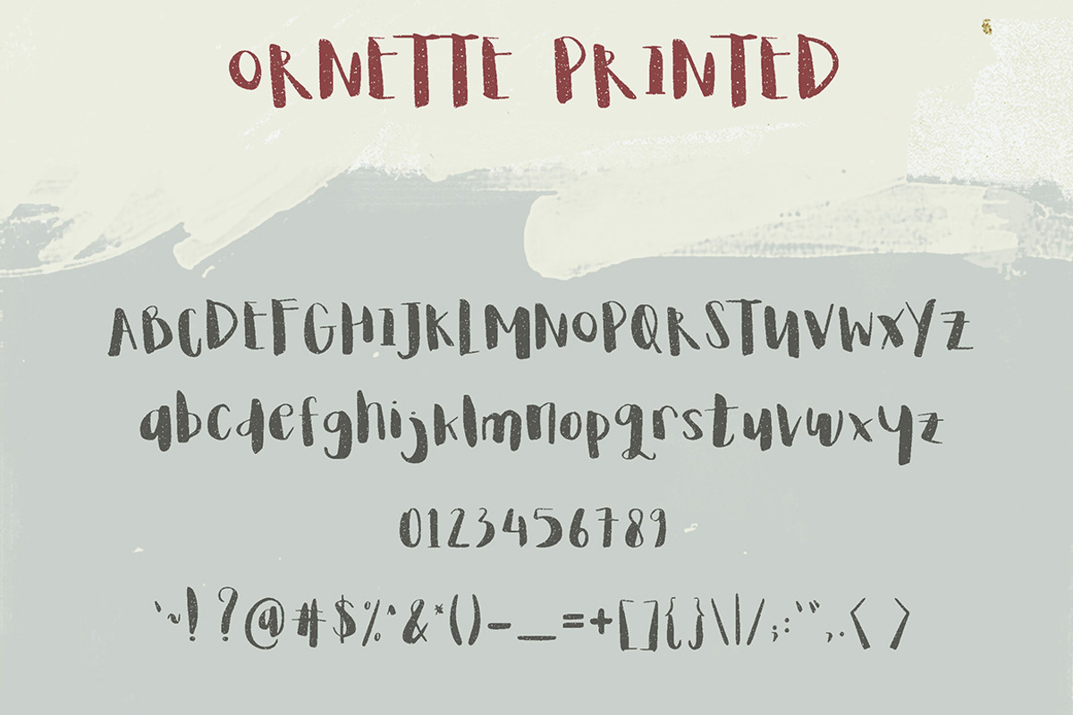 Ornette Script preview 7