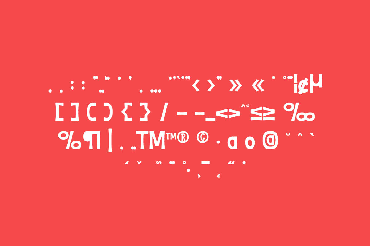Mehogan - Round Funny Font, a Sans Serif Font by QR Design Studio (Photo 11 of 12)