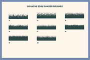 Gouache Shader Brushes | Illustrator, a Brush Add-On by RetroSupply Co. (Thumbnail 14 of 14)