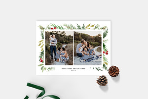 Christmas Card Template CD173