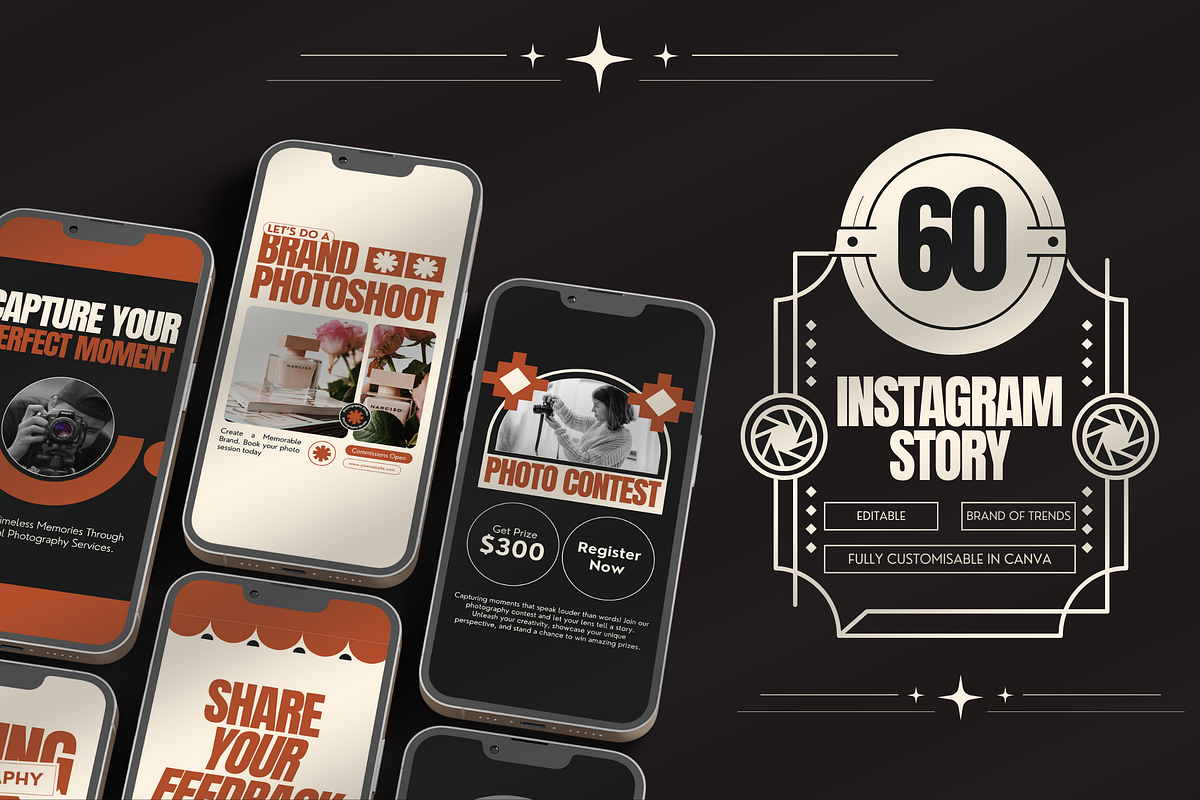 Photography Instagram Template, a Social Media Template by Branding Victory STD (Photo 4 of 10)