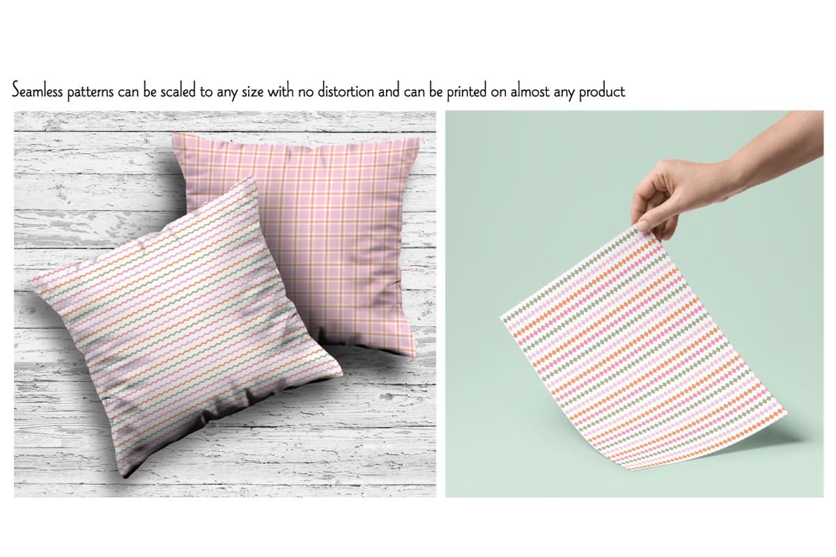 Pink & Orange Plaids &Stripes preview 2