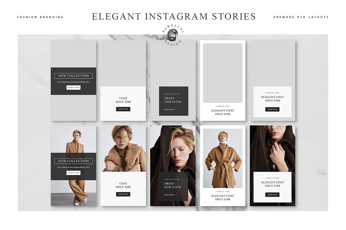 ELEGANT INSTAGRAM STORIES, a Social Media Template by pawellpi (Photo 24 of 26)