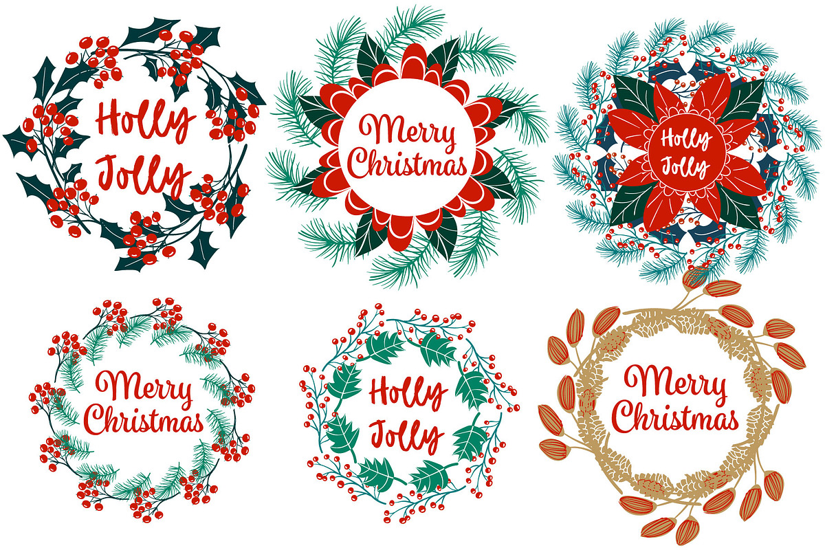 Christmas wreath generator, a Brush Add-On by MM Studio (Photo 6 of 6)