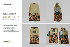Mockup Packaging Coffee