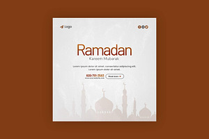 Ramadan Sale Promotion Post Template, a Social Media Template by Saman Osama