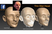 Low Poly Head Templates Pack, a Characters & Person 3D Model by LomellRueca (Thumbnail 5 of 9)