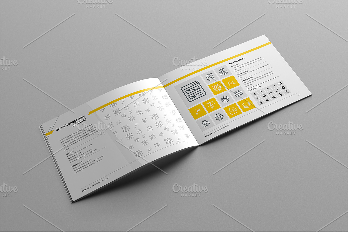 Brand Manual 30 Pages A4 / US Letter, a Brochure Template by Mastergfx (Photo 27 of 32)