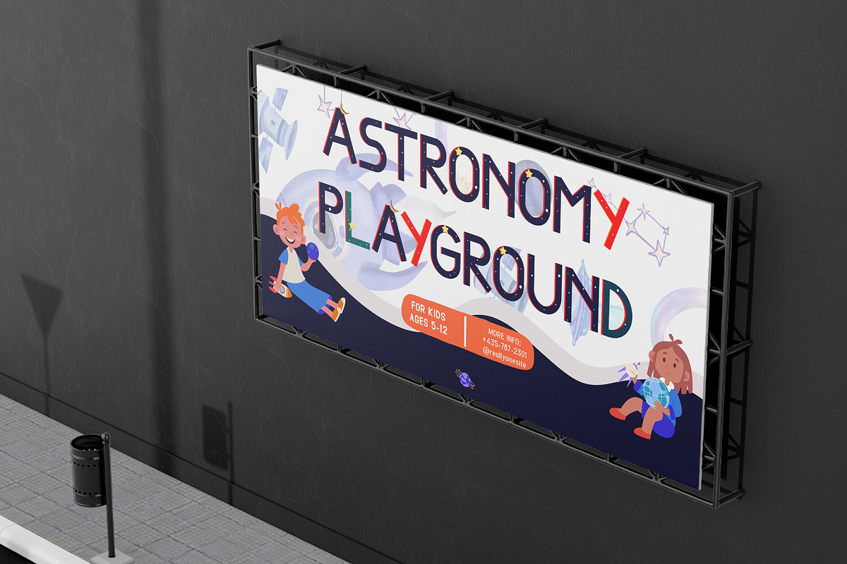 Spacelight - Unique Decorative Font, a Sans Serif Font by overlaytemplates (Photo 4 of 5)
