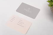 Rounded Business Card Mockup, a Print Template by Graphicnugget (Thumbnail 4 of 4)