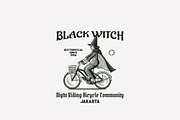 Black Witch Logo Template, a Branding & Logo Template by Kreasi Malam (Thumbnail 3 of 8)