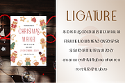 Cristmon, a Sans Serif Font by Burntilldead (Thumbnail 3 of 9)