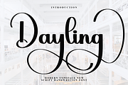 Dayling, a Handwritten Font by InermediaSTUDIO (Thumbnail 1 of 7)