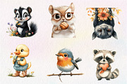 Sweet Forest Friends, Cute Baby, an Illustration by CreationArt (Thumbnail 4 of 9)