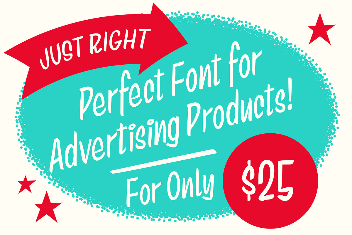 Just Right Casual Script, a Script Font by Price Foundry (Photo 8 of 8)