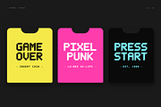 VOXEL - Pixel Display Typeface, a Sans Serif Font by Lettra Studio (Thumbnail 15 of 18)