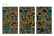 POMEGRANATE EDEN - patterns & motifs, a Decorative Illustration by Liiafis (Thumbnail 4 of 15)