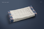 Burp Cloth Mockup Set, a Hat Mockup by creatsy5 (Thumbnail 6 of 12)
