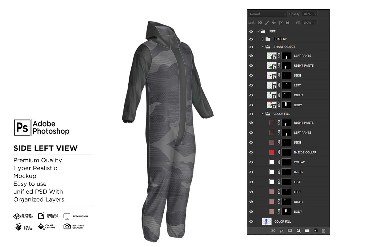 Hoodie Jumper Wearpack Mockup, a Hoody Mockup by Nanggroe Scripting (Photo 9 of 9)