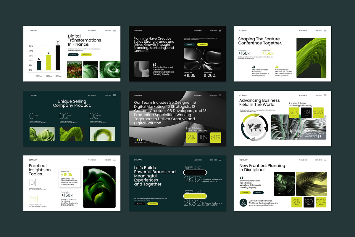 Minimal Empowering Business Plan, a Presentation Template by Slide-Agency (Photo 7 of 8)